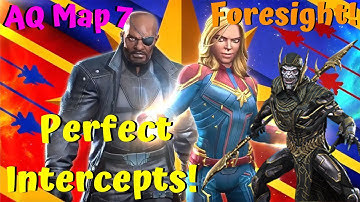 AQ Map 7 Foresight! Perfect Intercepts! Best Global! Day 5! No Suicides- Marvel Contest of Champions