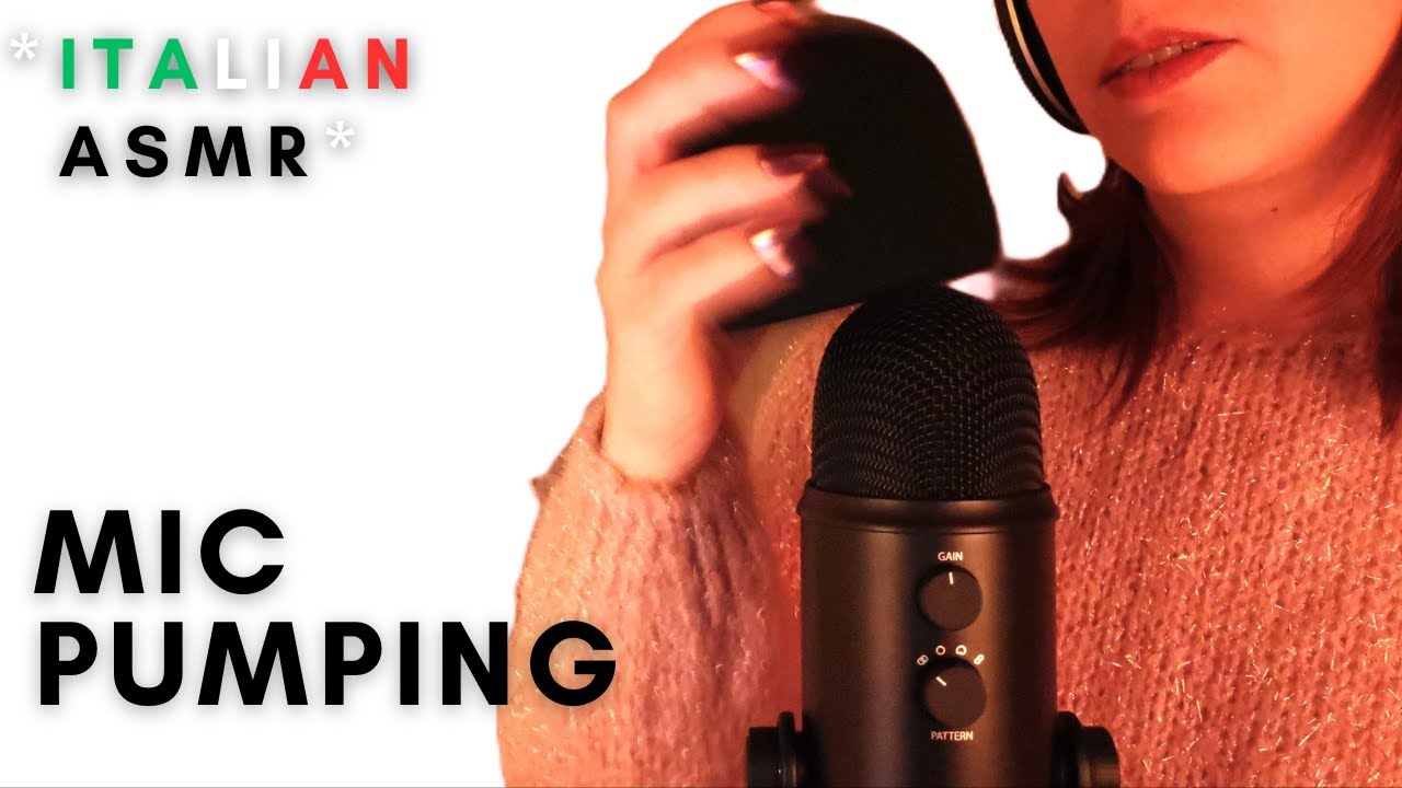 ITA ASMR - MIC PUMPING and swirling super fast you DESPERATELY needed | get tingles on your body
