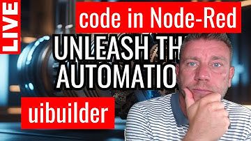 Code in Node-Red: UIBuilder beginning