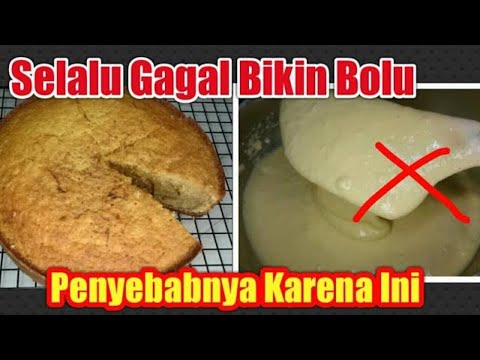 Video: Apa yang terjadi jika adonan kue terlalu banyak diaduk?