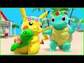 LEGO POKEMON - THE TURTLE ISLAND