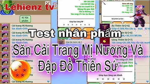 Ngọc Rồng Online - Test Nhân Phẩm Quay ct Mị Nương Và Đập Đồ 7s Cho Lehienz