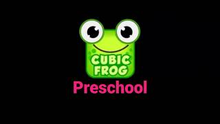 Cubic Frog Preschool 2014-2021 Logo Remake