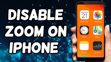 How To Disable Zoom On iPhone | Fix Zoomed Screen iPhone