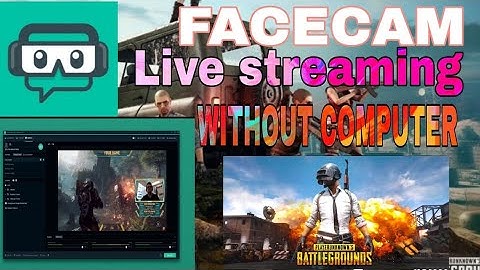 How TO Stream Like Professional Streamers With Facecam On Android Like PC.Stream On Youtube In 2020