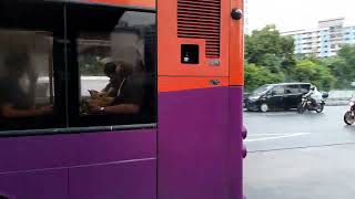 SBS7628U(BNDEP) On Service 168 At Woodlands Avenue 2. Volvo B9TL Wright Eclipse Gemini 2 Batch 1