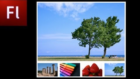 Flash Tutorial: Create an Automatic Image Gallery with Thumbnails  -HD-