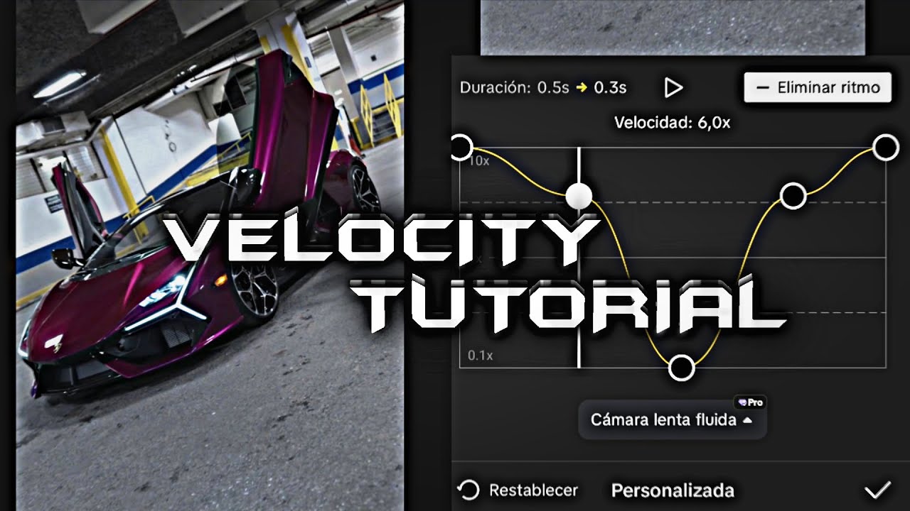 TUTORIAL DE VELOCITY EN CAPCUT