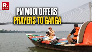 PM Modi Offers Prayers To Ganga At Hooghly Riverbank, Reiterates Development Commitment