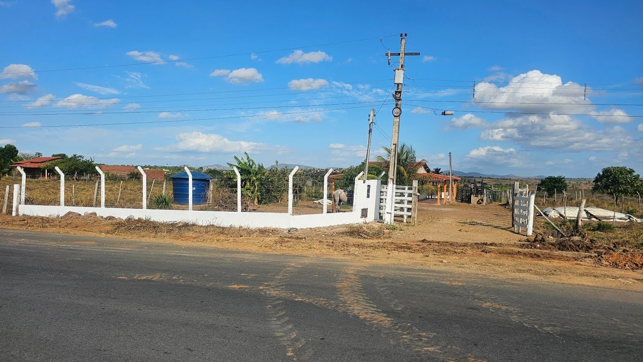 Terreno com 30 tarefas casa, curral com balança, Água Salgada Arapiraca Al dia 22/01/2026.