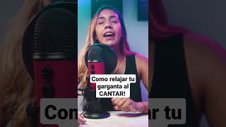 Como eliminar la tensión al cantar! #vocalcoach #clasesdecanto #tecnicavocal #tips #aprenderacantar