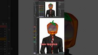 I finished Rigging my model... sorta #vtuber #pngtuber