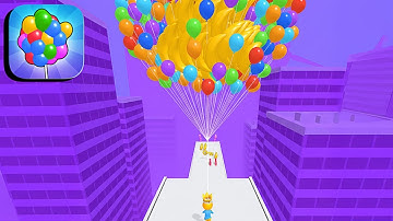 Balloon Run ​- All Levels Gameplay Android,ios (Part 34)