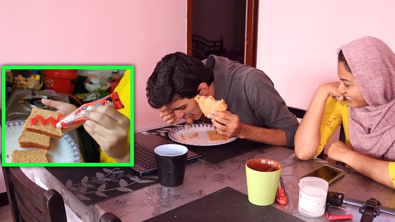 PAMI PRANKED ME...😩 BREAD & CLOSE-UP PASTE PRANK