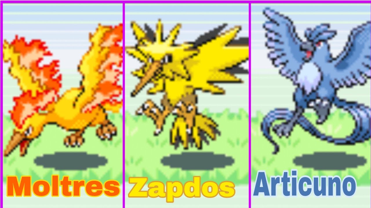 Carai meno o Zapdos do pokémon fire red e igualzinho o Garibaldo