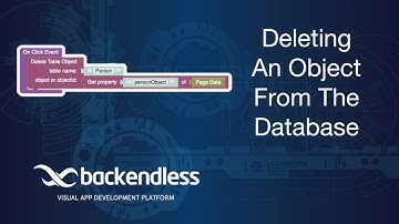 Deleting objects in the database (Codeless)