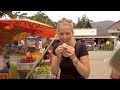 Eating snake fruit in indonesia