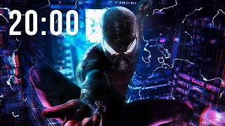 Spiderman 20 Minute Timer with EDM Bass Music
A 20 minute timer of the black Spiderman. Have you seen the movie?
This is a 20 minute timer for reading, homework, studying, keeping track of your game time, working out, for recess, church services, or just relaxing.
Music:
0:00 Valentina Gribanova - City Breath
1:22 Valentina Gribanova - Hot Sand
3:33 Valentina Gribanova - Summer Mood
5:25 Valentina Gribanova - Hot Dancing
7:40 Valentina Gribanova - Wild Flame of Love
10:03 Valentina Gribanova - Little Sad Love Story
12:42 Valentina Gribanova - Hold My Hand
14:29 Valentina Gribanova - Sunny Morning
15:54 Valentina Gribanova - Gateway to Summer
17:34 Valentina Gribanova - Sea Breeze
19:30 Valentina Gribanova - Future Bass
β° Subscribe for more timers: https://bit.ly/2YGqsnx
β° Among Us Timers
25 Minutes: https://bit.ly/2KFShIP
25 Minutes (No Music): https://bit.ly/37SW12z
1 Hour (No Music): https://bit.ly/37PuMFX
45 Minutes Chill Beats: https://bit.ly/3hltvti
β° Suggest a theme you would like for a timer on the comment section below.
β° What is Pomodoro Music Timer?
Cool themed timers using the Pomodoro technique with music & alarm with your favorite characters!
*** All videos are original creation of Pomodoro Music Timer channel. All the video background and timers are created by Pomodoro Music timer. All the music used are licensed. ***
π΅ My other channel with playlists only: https://bit.ly/333wLnb
#spiderman #spidermantimer #studytimer Spiderman 20 Minute Timer with EDM Bass Music