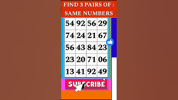 Boost Your Brain! Find the Secret Numbers Before Time Runs Out!