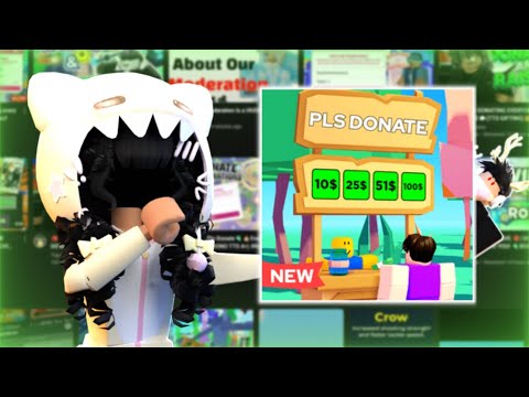 I ASKED 100 PLS DONATE YOUTUBERS FOR ROBUX..