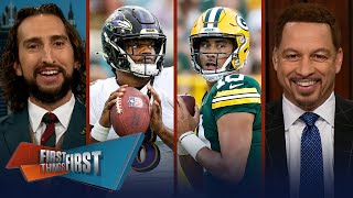 AFC \& NFC North: Nick \& Brou predict division winners for the 2023 season | NFL | FIRST THINGS FIRST