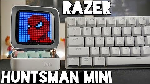 Razer Huntsman Mini uitpakken en review