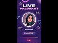 🔴 Valorant live stream India #shorts #shortsfeed