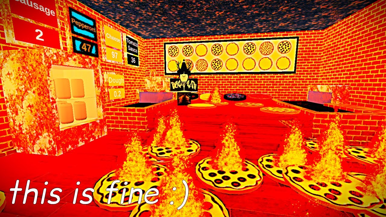 average work at a pizza place experience (speedrun failed miserably) (ROBLOX)