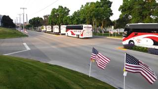 Vets Roll out of Beloit Wi. To Washington 5/20/12