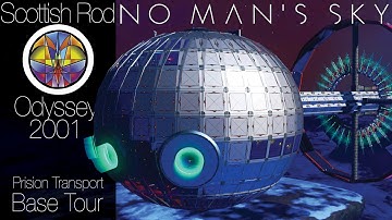 No Mans Sky Bases 🚀 Space Odyssey 2001 - Base Ideas Tour Showcase - NMS Scottish Rod
