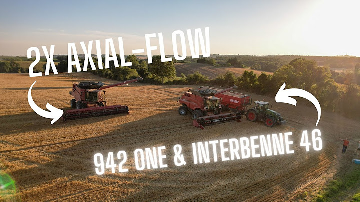 XXL Harvest 2x Case IH Axial-Flow & Fendt 942 One with Perard Interbenne 46 | Moisson de Blé XXL