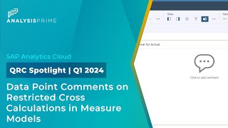 Data Point Comments on Restricted Cross Calculations in Measure Model