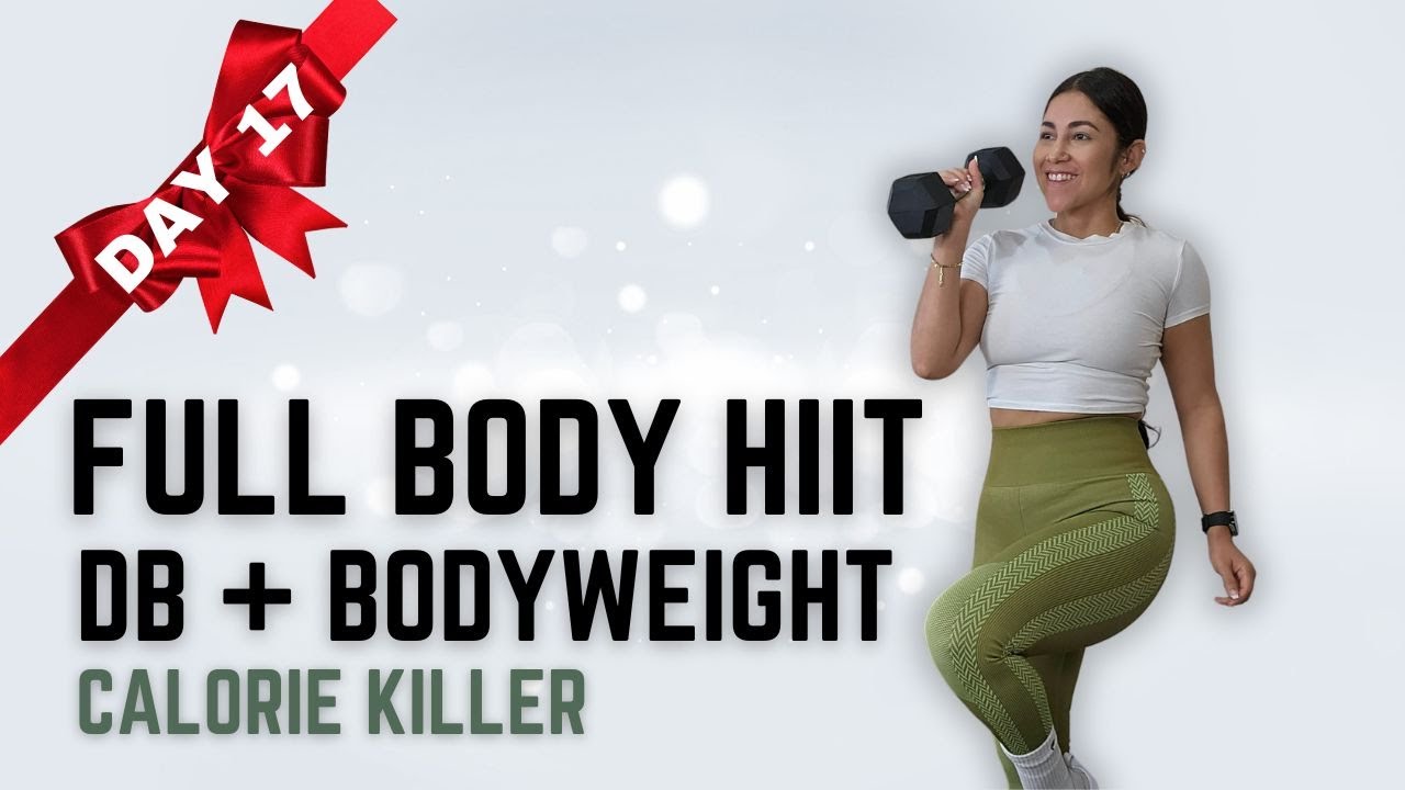 20 MIN Full Body Workout with Dumbbells - No Repeat Strength ...