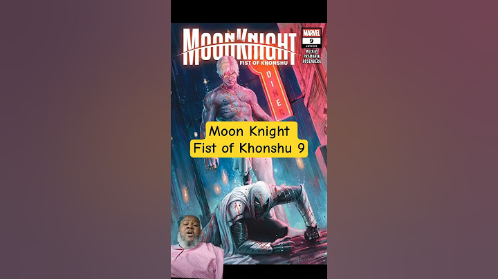 Moon Knight Fist of Khonshu 9 #marvel #moonknight #comic #comicbook #comicbookreview #hankpym