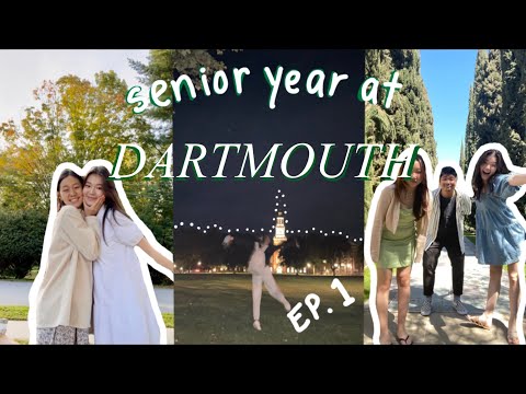 ?Dartmouth VLOG (ep 1.) | first week back in college, birthdays, and senior spring! | 다트머스 대학교 브이로그