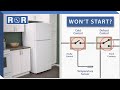 Refrigerator Won&#39;t Start? (Troubleshooting Guide) | Repair &amp; Replace