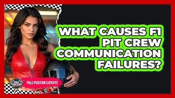 What Causes F1 Pit Crew Communication Failures? - Pole Position Experts