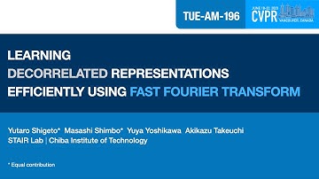 Learning Decorrelated Representations Efficiently Using Fast Fourier Transform (CVPR 2023)