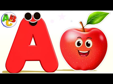 ABC Song for Kids | A is For Apple | Nursery Rhymes Video For Kids | ABC For Babies Learning Video