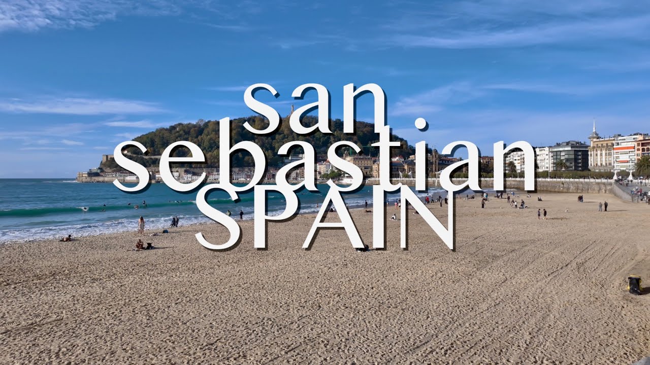 📍🇪🇸 4K Walking La Concha Beach | San Sebastian, Spain | 2025