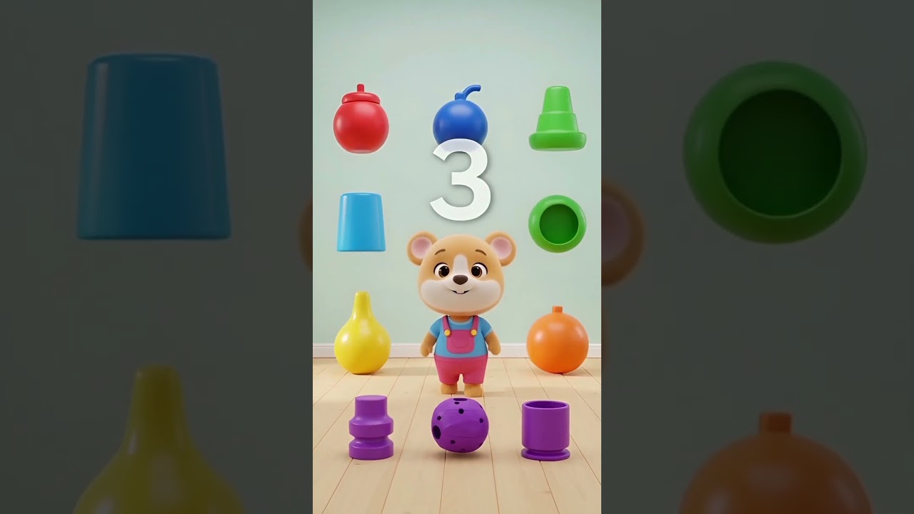 Find the RED Color 🔴  Fast Color Game for Kids