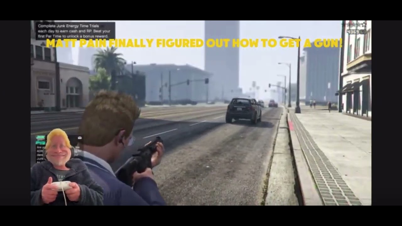 FULL VIDEO-Matt Pain plays-GTA 5!