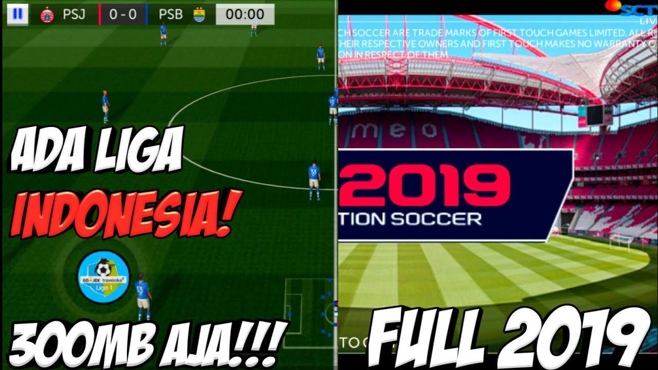 FTS 2019 MOD LIGA INDONESIA GRAFIK HD + 300MB YouTube