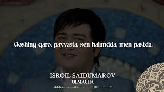 Isroil Saidumarov - Olmacha | Milliy Karaoke