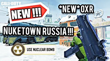 (NEW!!!) Using The New QXR In The  New Nuketown Russia Map (Got Nuke !!!) - Cod Mobile