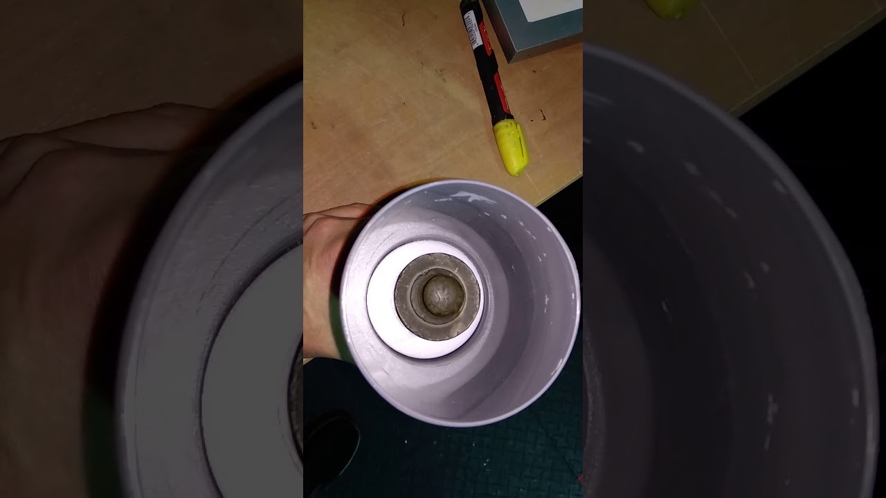 Air bearing concept test based on compressed air YouTube