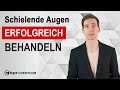 Schielen wegtrainieren - So einfach kannst du schielende Augen behandeln - Augentraining