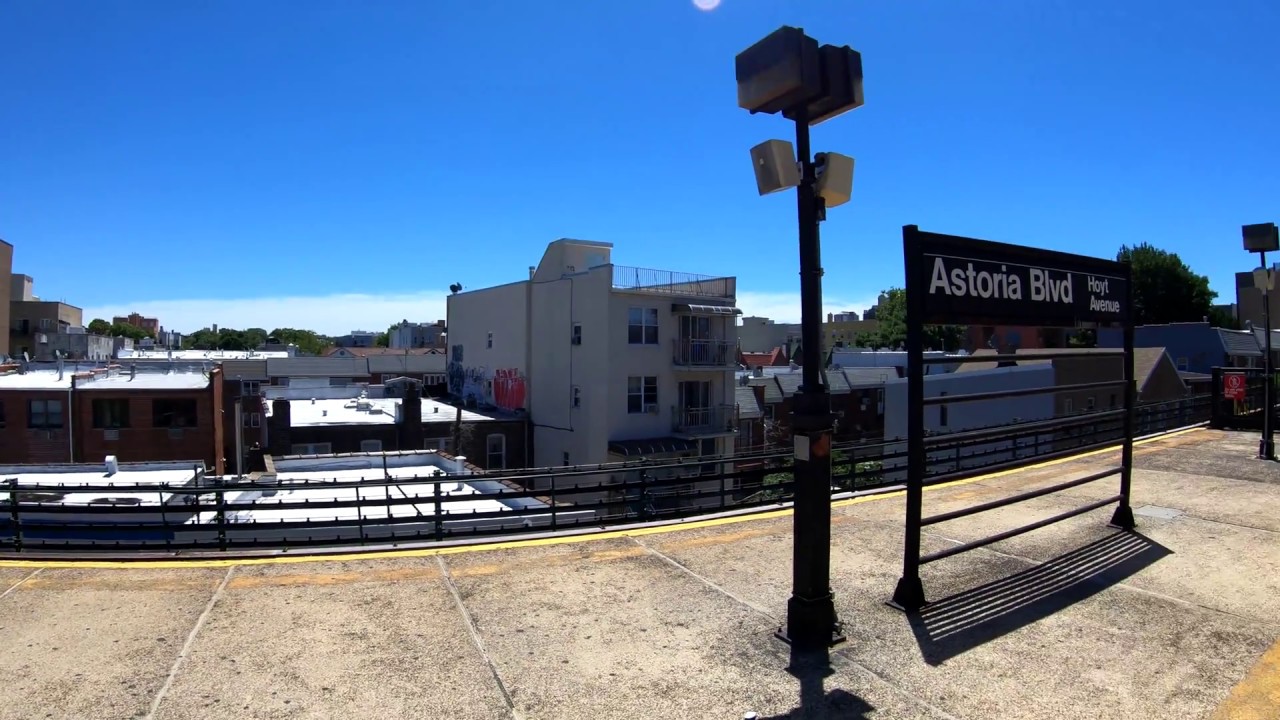 Astoria–Ditmars Boulevard to Queensboro Plaza N train ride via Astoria Express