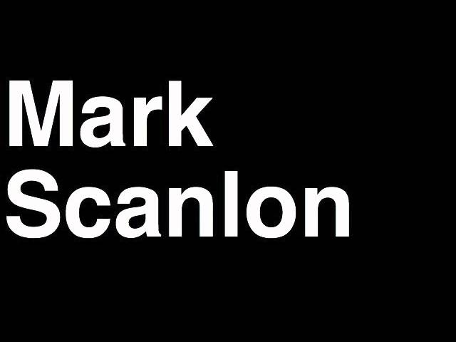 How to Pronounce Mark Scanlon Welterweight Fighter UFC MMA TKO KO Knock Out  Punch Hit 