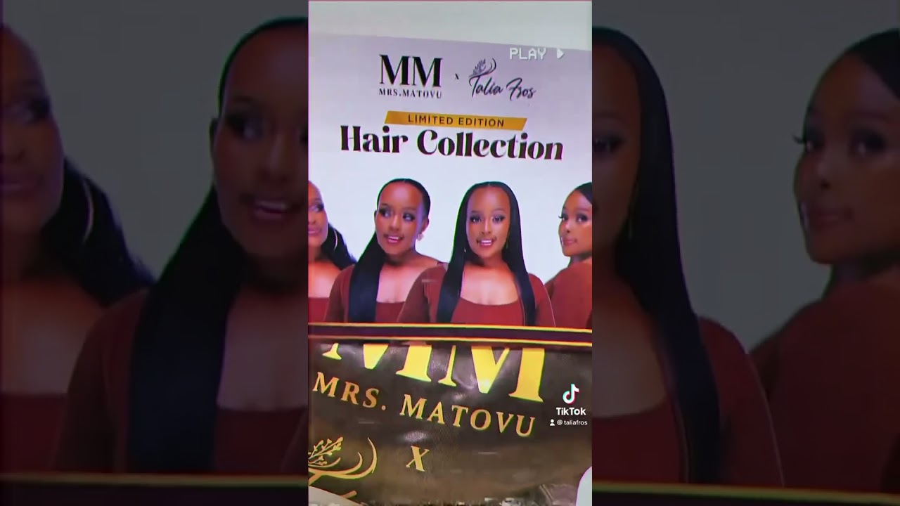 Our new hair collection in collaboration with 